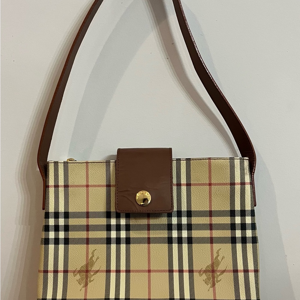 Authentic vintage Burberry shoulder bag